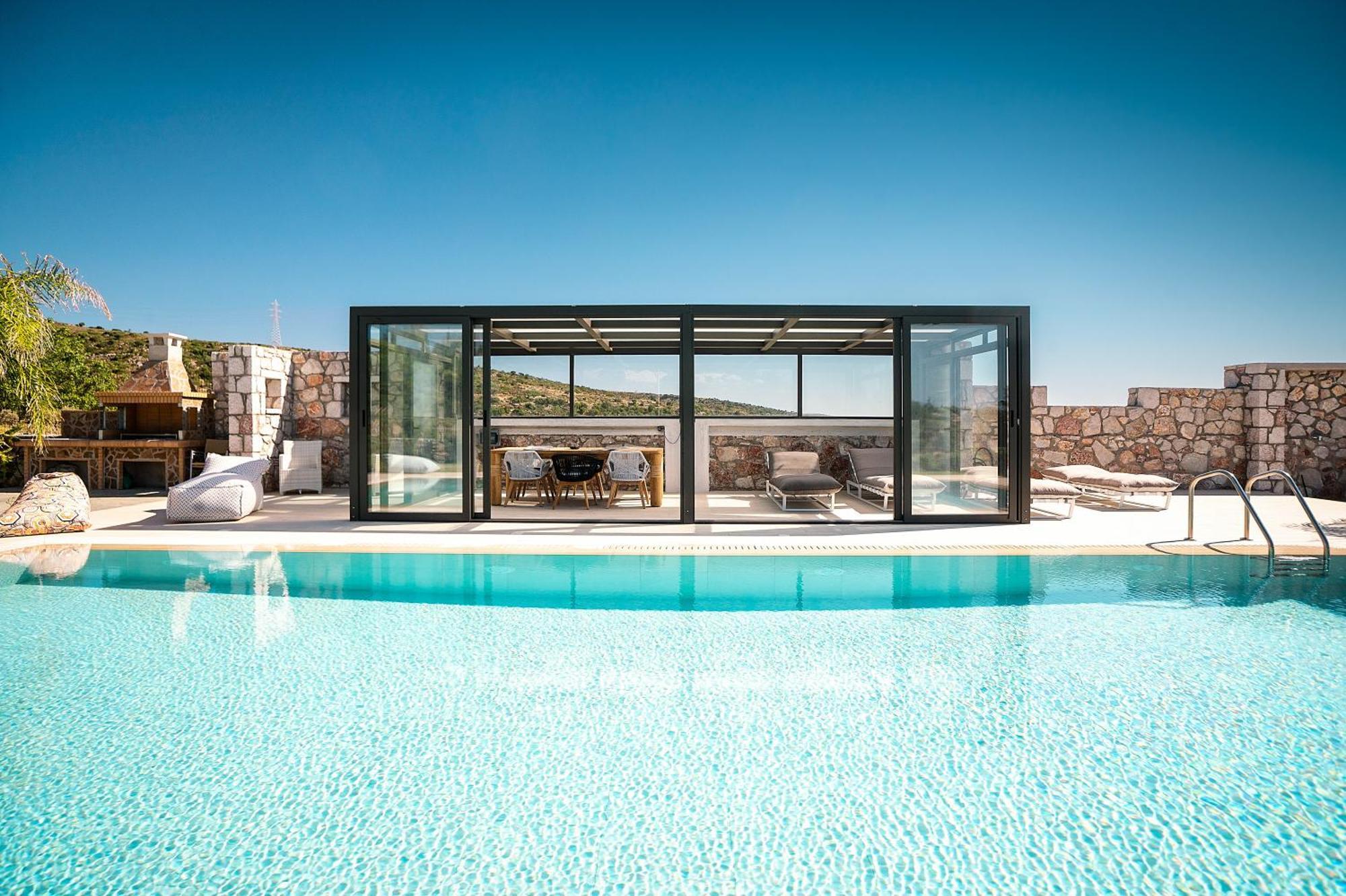 Sky Hills Villa Psinthos Exterior photo